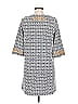 THML 100% Rayon Gray Casual Dress Size L - photo 2