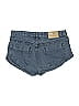 One 100% Cotton Hearts Blue Denim Shorts Size 0 - photo 2