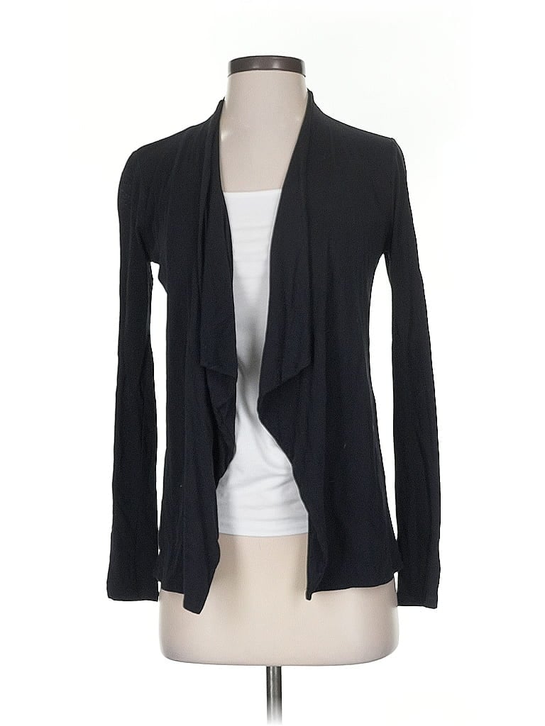 Pre-owned J.crew Factory Store Cardigan Sweater In Black