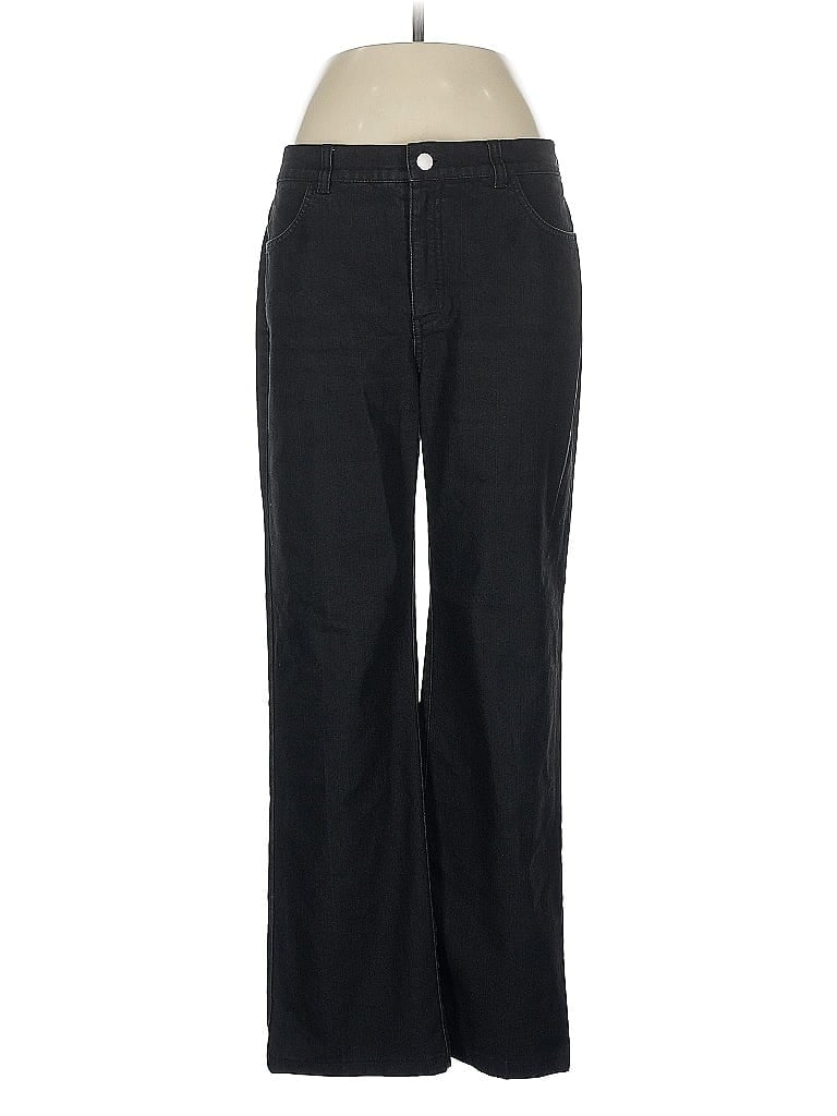 Pre-owned Lafayette 148 Jeans In Black