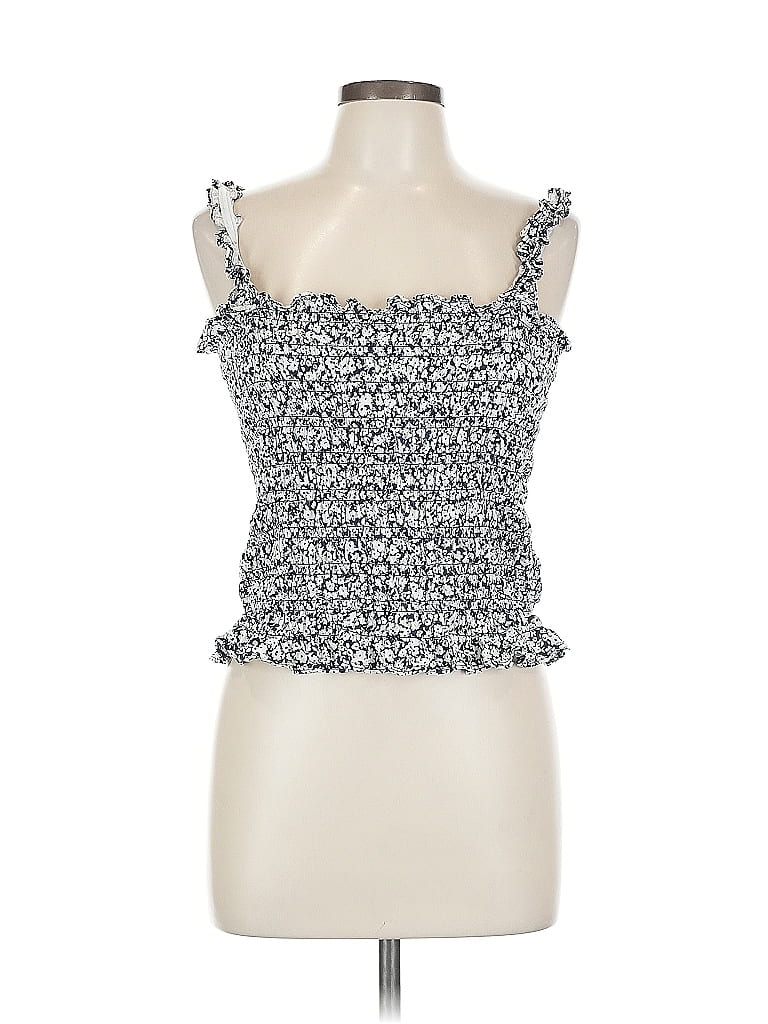 OLD NAVY Pre-owned Sleeveless Top Blue Sweetheart Neckline Tops