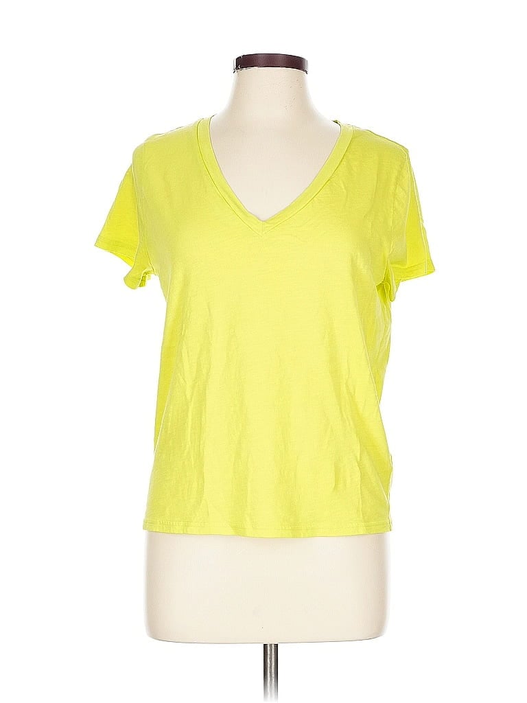 Click to view more detailed imagery on our partner's website Pre-owned J.crew Factory Store Short Sleeve T-shirt In Yellow