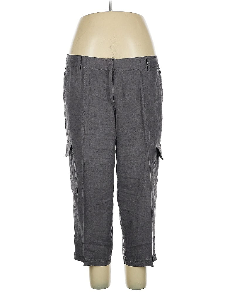 EILEEN FISHER Pre-owned Cargo Pants In Gray