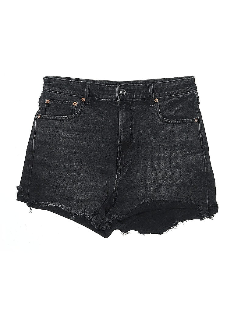 Click to view more detailed imagery on our partner's website Pre-owned American Eagle Outfitters Denim Shorts In Black