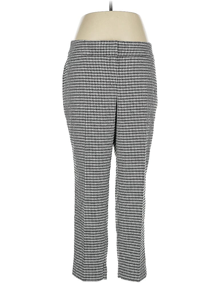 Pre-owned Kasper Casual Pants In Gray