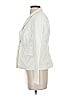 Liz Claiborne 100% Polyester Ivory White Blazer Size S - photo 5