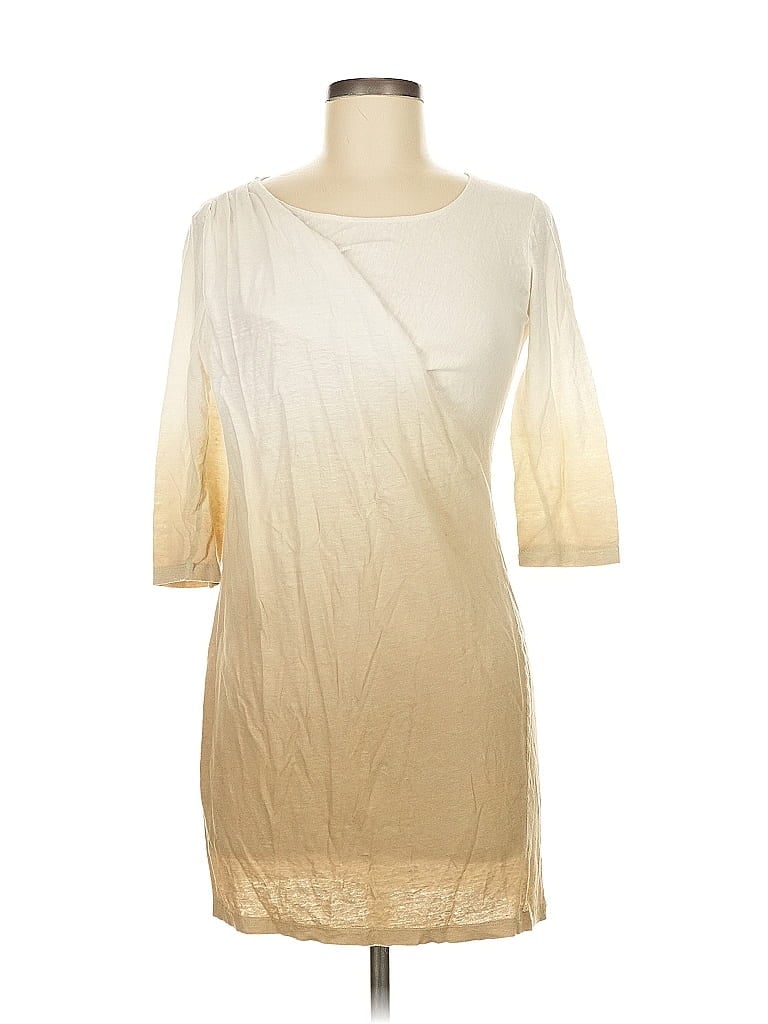 Pre-owned Ronen Chen Casual Dress In White