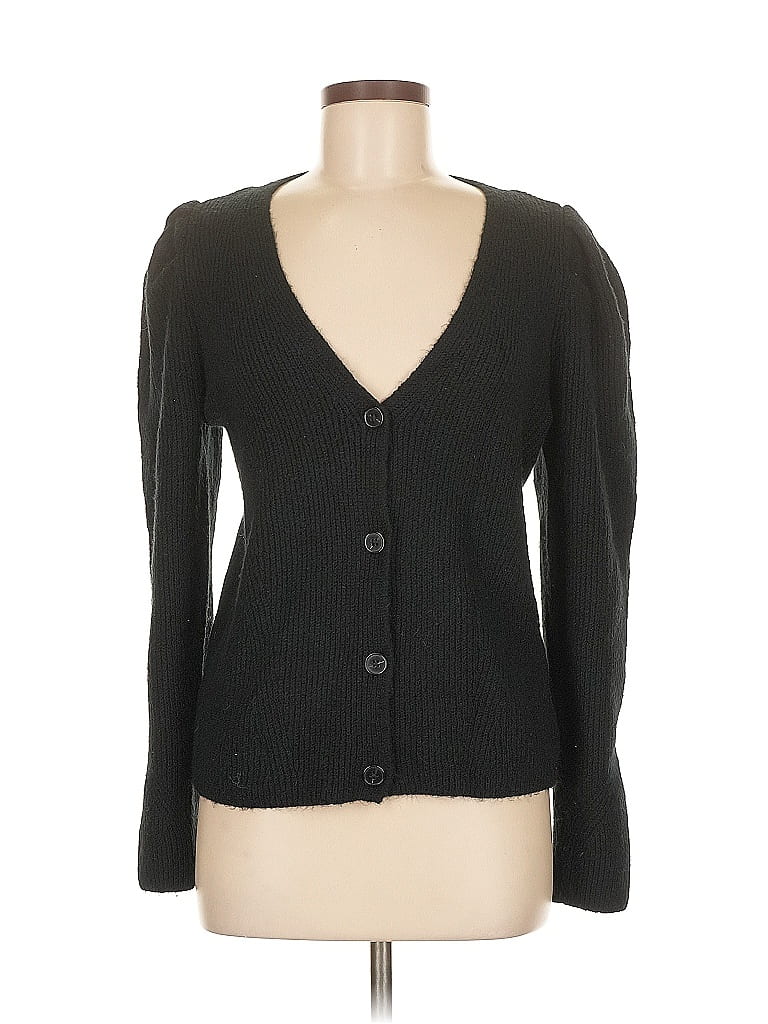 Pre-owned 1.state Cardigan Sweater In Black