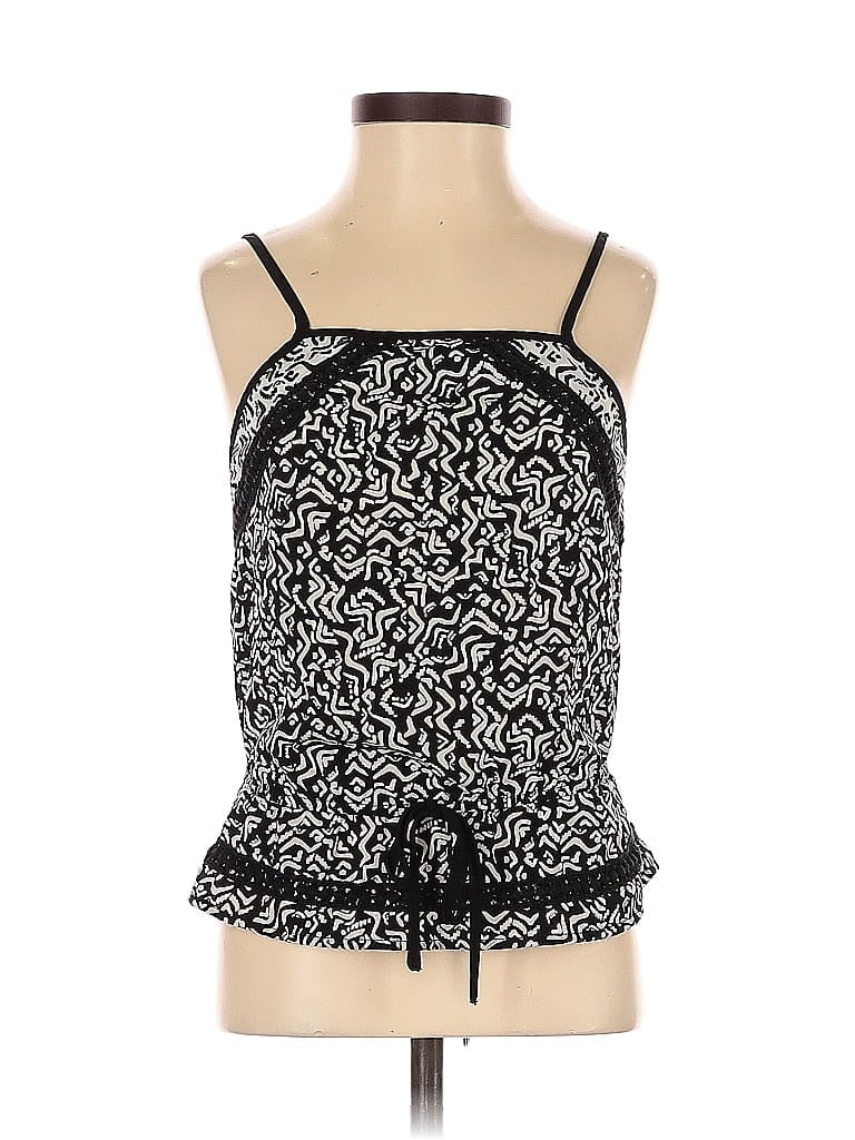 Pre-owned Xhilaration Sleeveless Blouse In Black