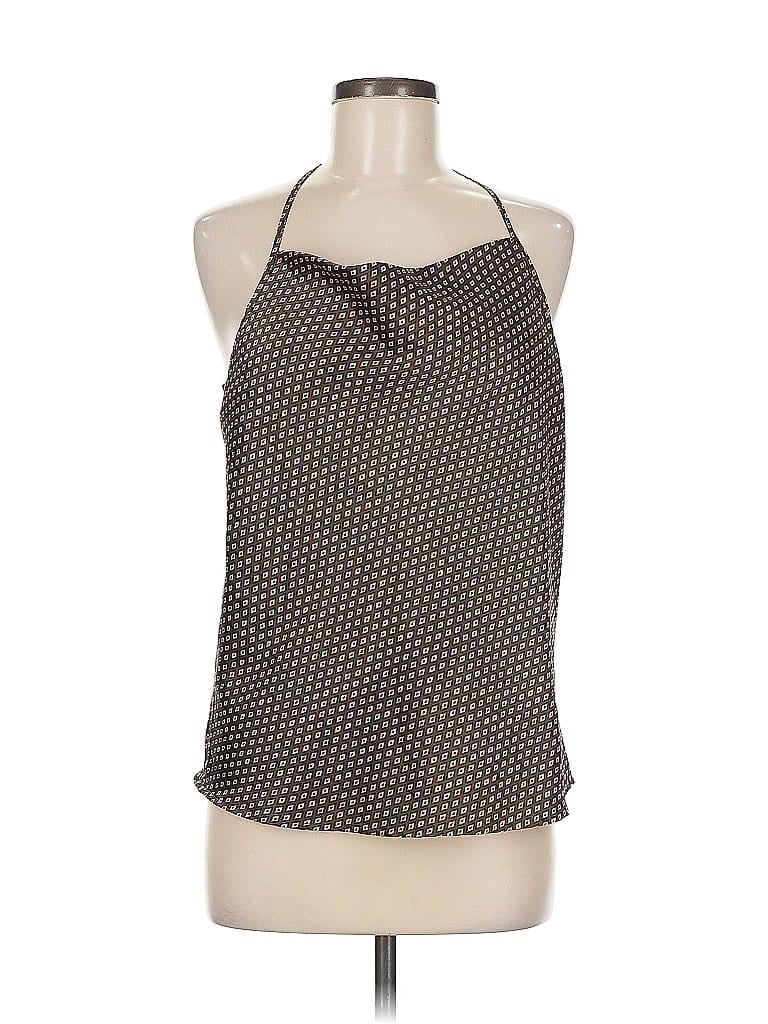 Pre-owned Pleione Sleeveless Blouse In Black