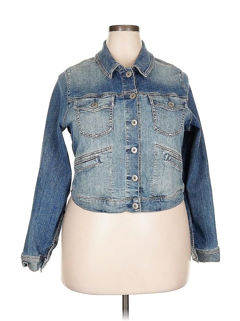 Pre-owned Torrid Denim Jacket In Blue