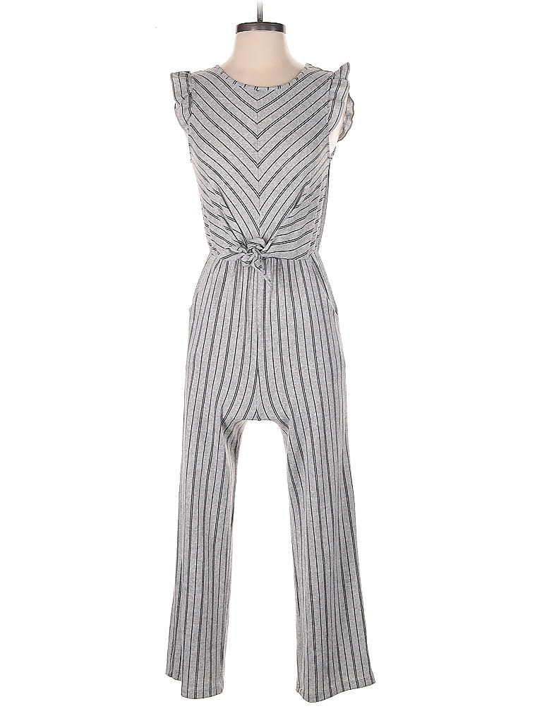 Pre-owned Assorted Brands Jumpsuit In Gray