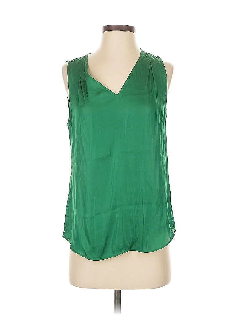 BANANA REPUBLIC Pre-owned Sleeveless Blouse In Green