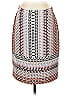 J.Crew 100% Polyester Print White Casual Skirt Size 2 - photo 1