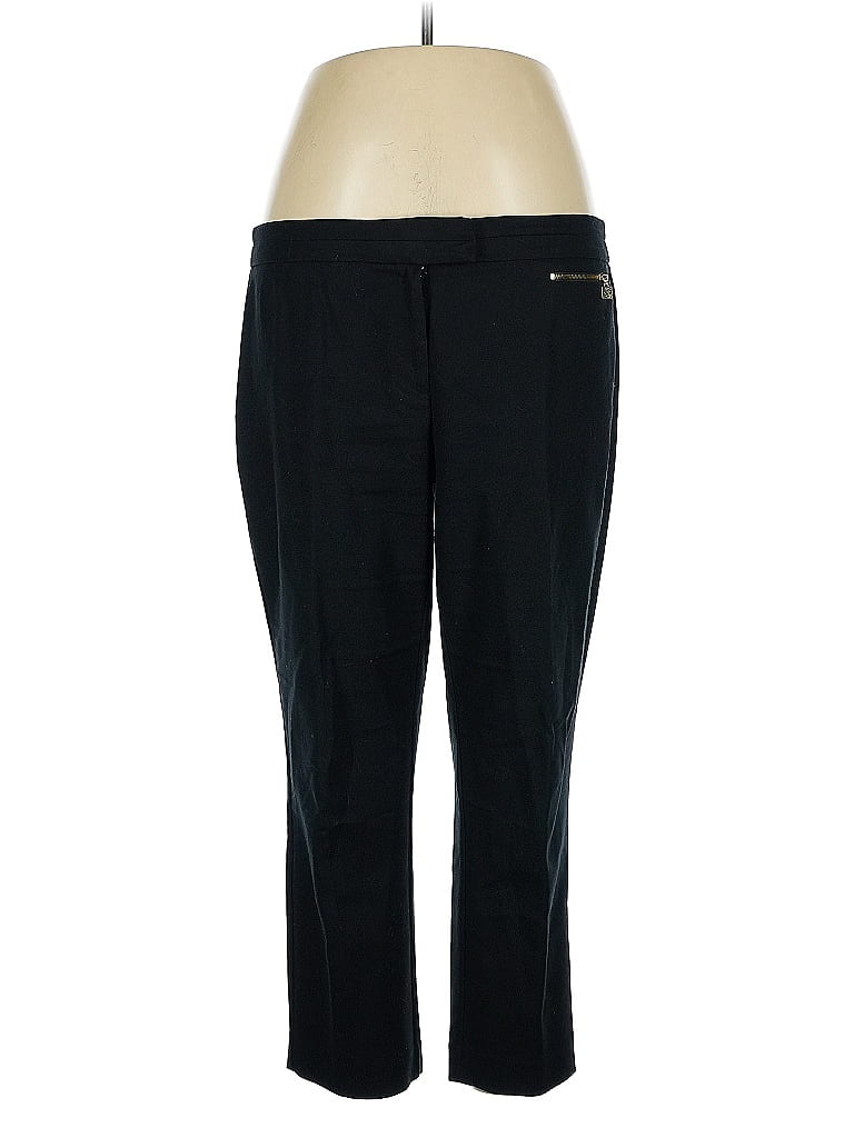 Pre-owned Anne Klein Active Pants In Black