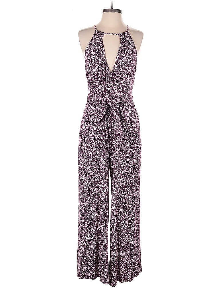 Pre-owned Maeve By Anthropologie Jumpsuit In Purple