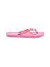 Assorted Brands Pink Flip Flops Size 6 - 7 - photo 1