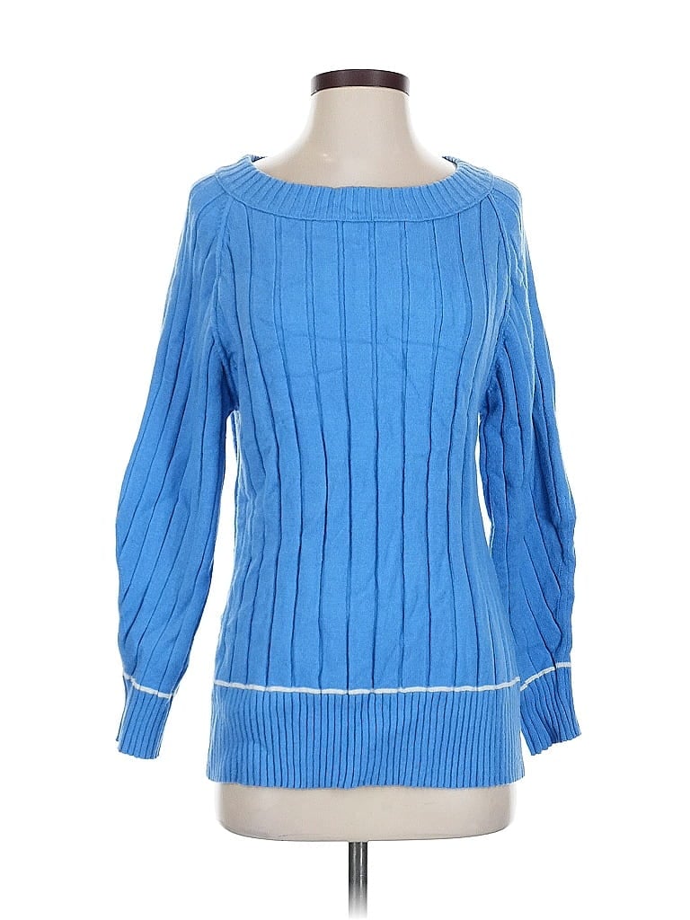 Pre-owned Unbranded Pullover Sweater In Blue