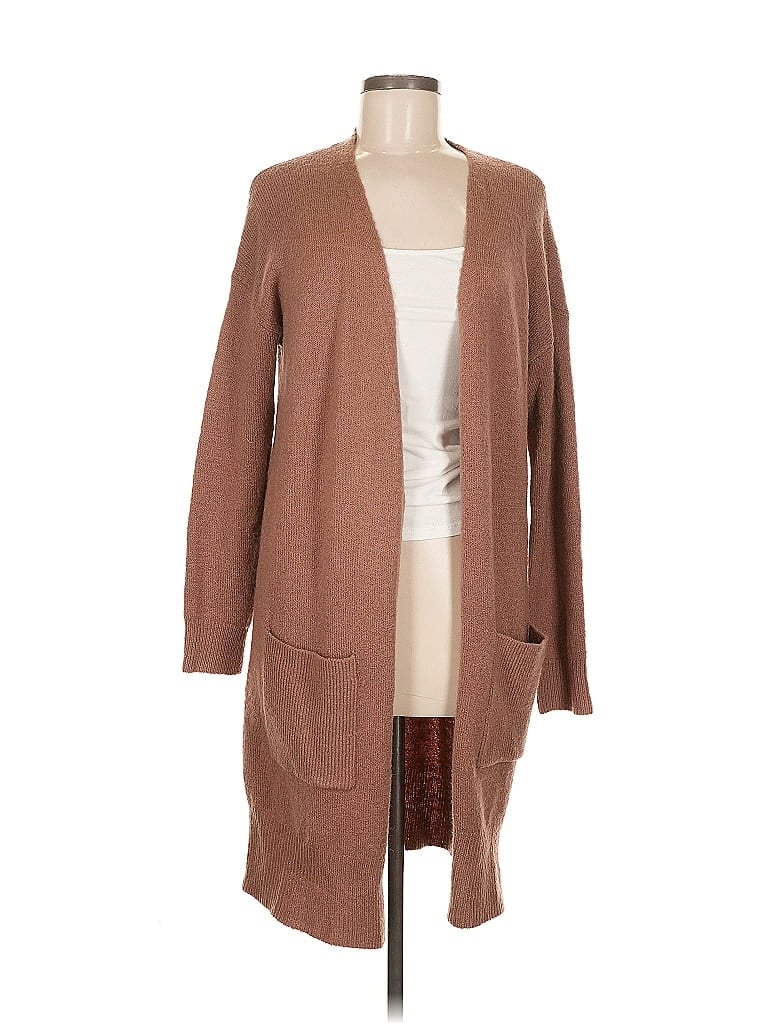 Pre-owned Forever 21 Contemporary Cardigan Sweater In Pink