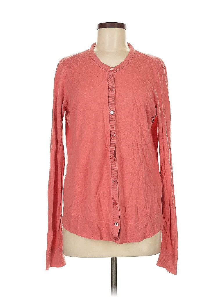 Pre-owned Ann Taylor Loft Outlet Long Sleeve Blouse In Pink