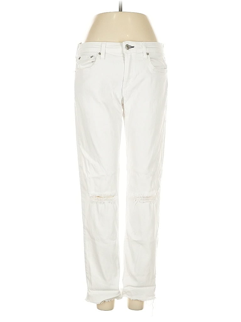 Click to view more detailed imagery on our partner's website Pre-owned Rag & Bone Jeans In White
