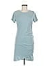 Unbranded Solid Teal Casual Dress Size M - photo 1