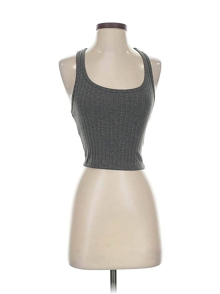 Pre-owned Forever 21 Sweater Vest In Gray