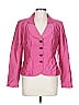 Kay Unger 100% Silk Pink Silk Blazer Size 12 - photo 1