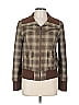 Ayres Plaid Brown Tan Jacket Size EU 44 / US 14 - photo 1