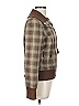 Ayres Plaid Brown Tan Jacket Size EU 44 / US 14 - photo 4