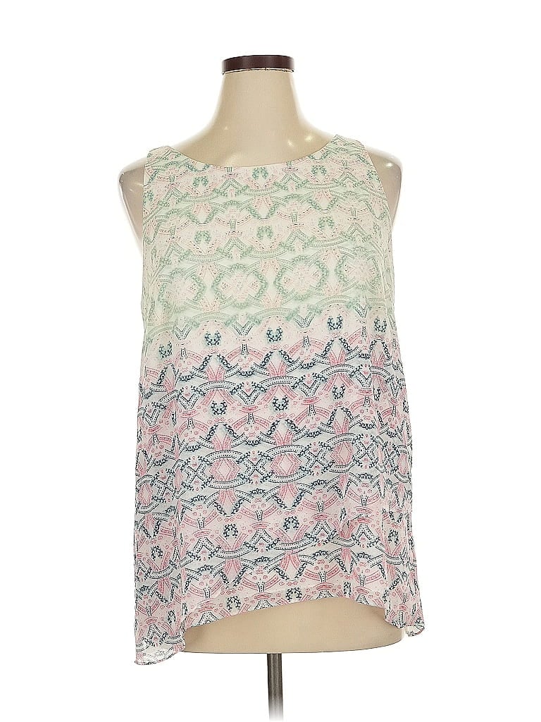 CABI Pre-owned Sleeveless Blouse In Green