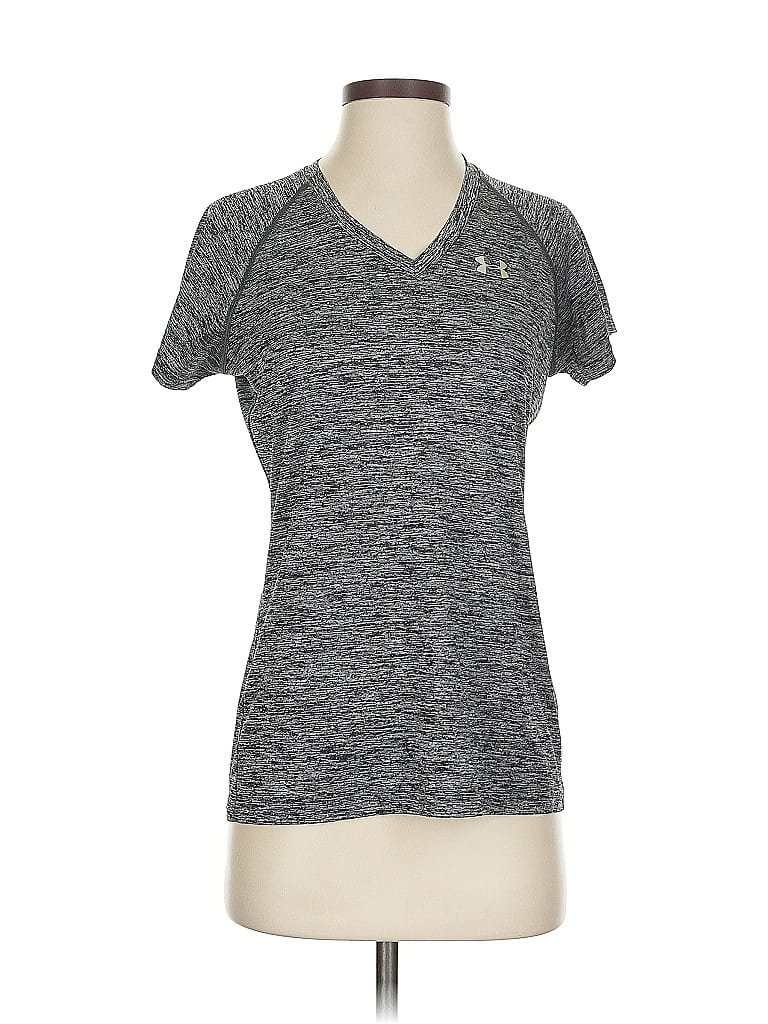 Pre-owned Under Armour Active T-shirt In Gray