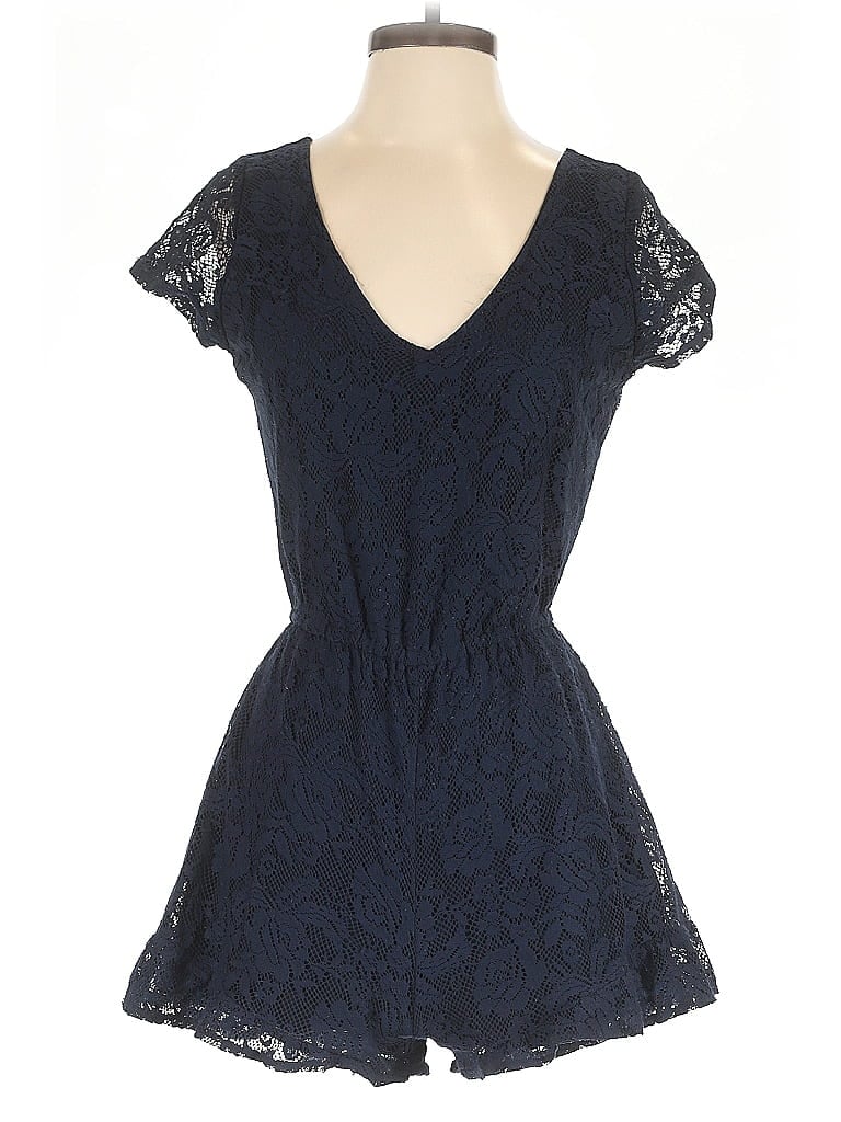 Pre-owned Abercrombie & Fitch Romper In Blue