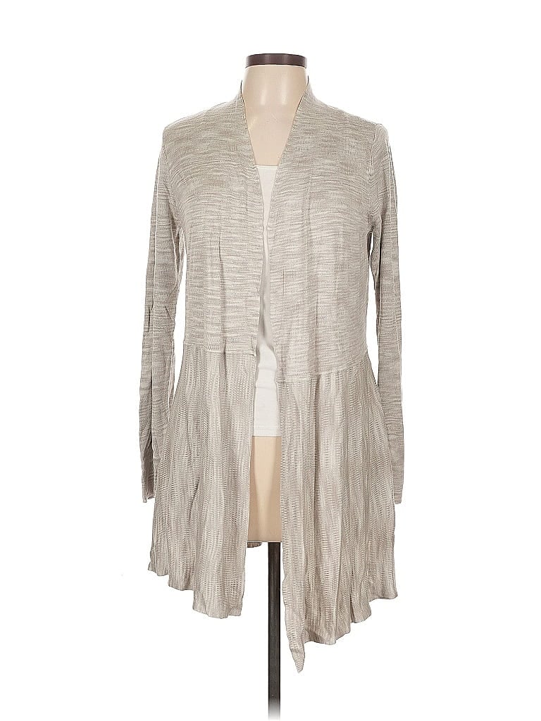 Pre-owned Anne Klein Cardigan Sweater In Brown