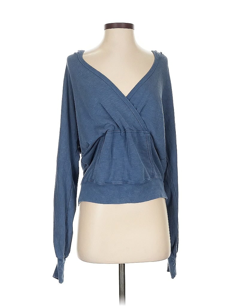 Pre-owned Splendid Pullover Sweater In Blue