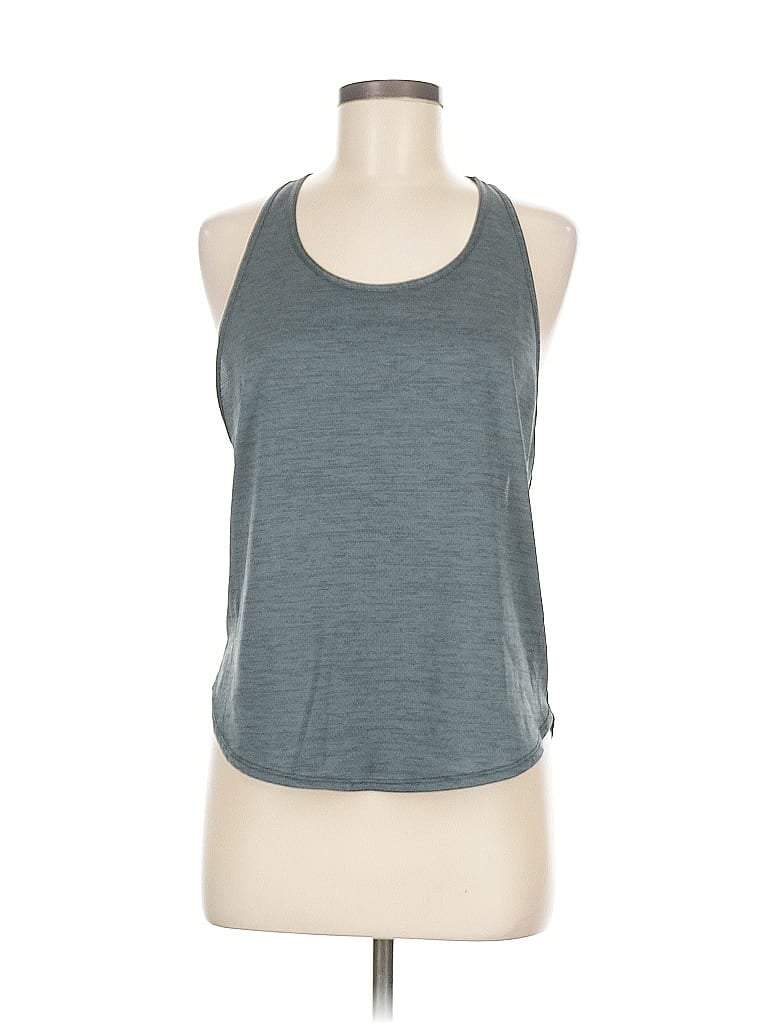 Click to view more detailed imagery on our partner's website Pre-owned Under Armour Tank Top Gray Halter Neckline Tops