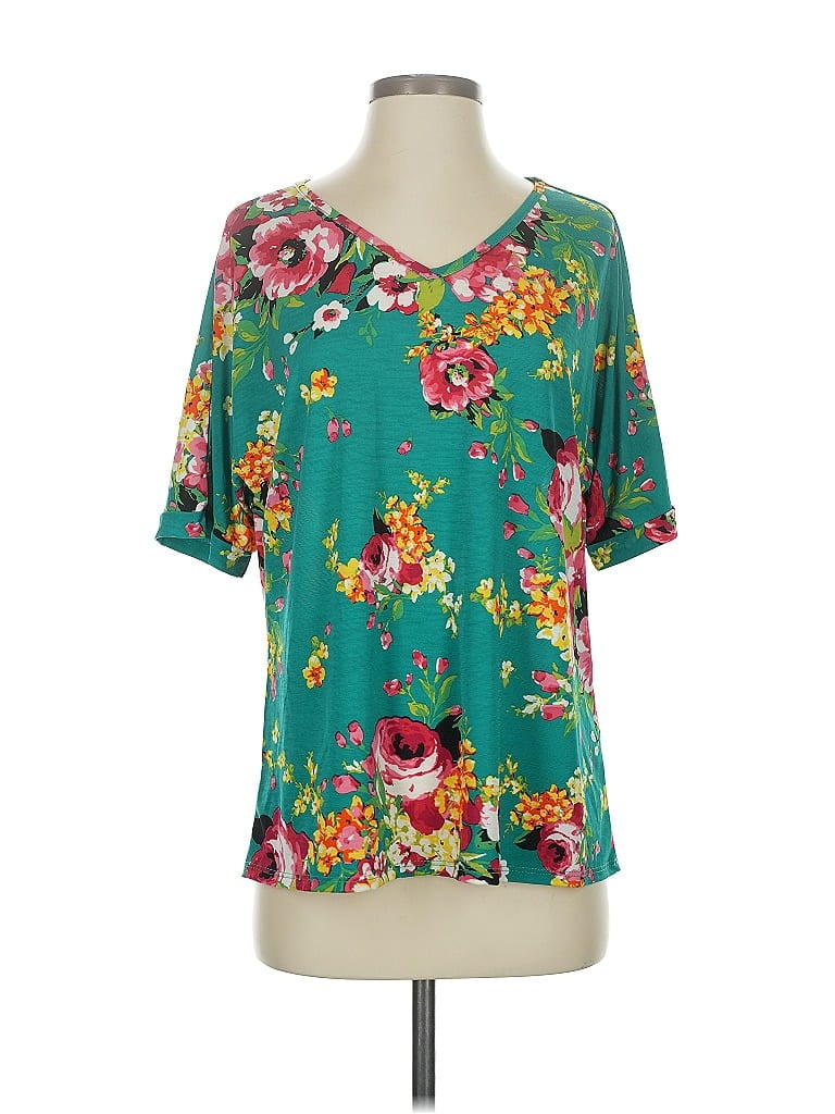 Pre-owned Bombom Short Sleeve T-shirt In Blue