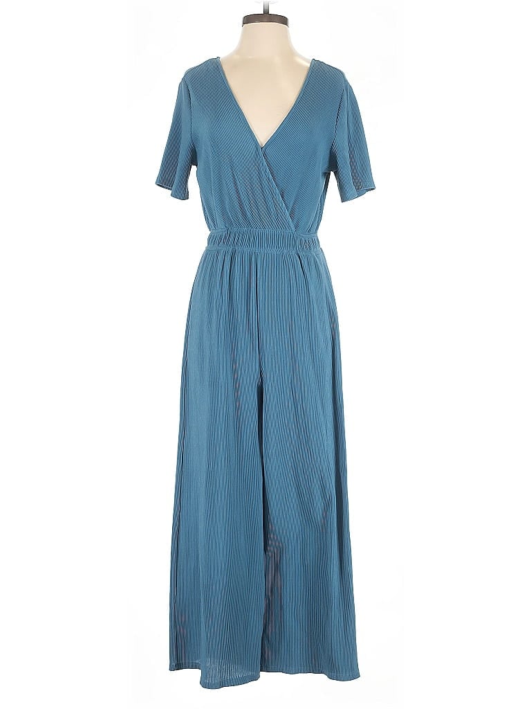 Pre-owned Astr Jumpsuit In Blue