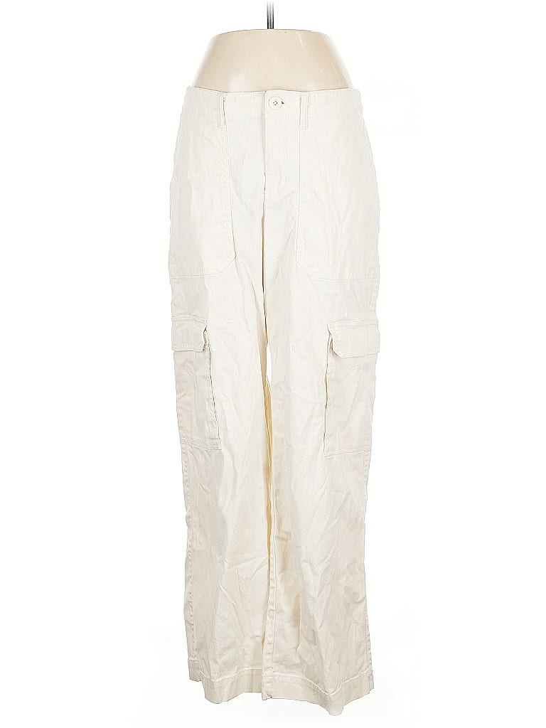 Pre-owned Universal Thread Cargo Pants In White