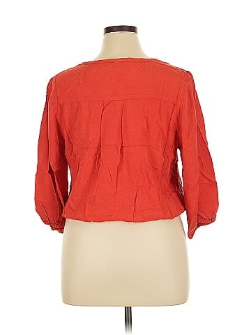 Veronica M. 3/4 Sleeve Top (view 2)