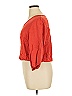 Veronica M. Red 3/4 Sleeve Top Size XL - photo 5