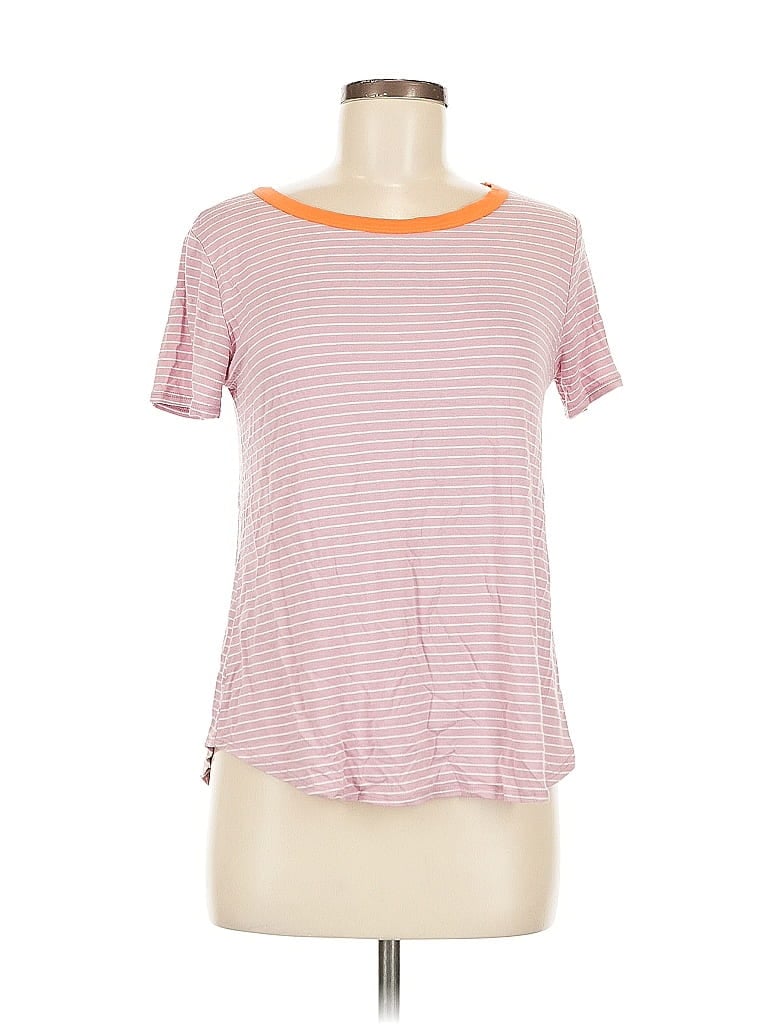 Pre-owned Roolee Short Sleeve T-shirt In Pink