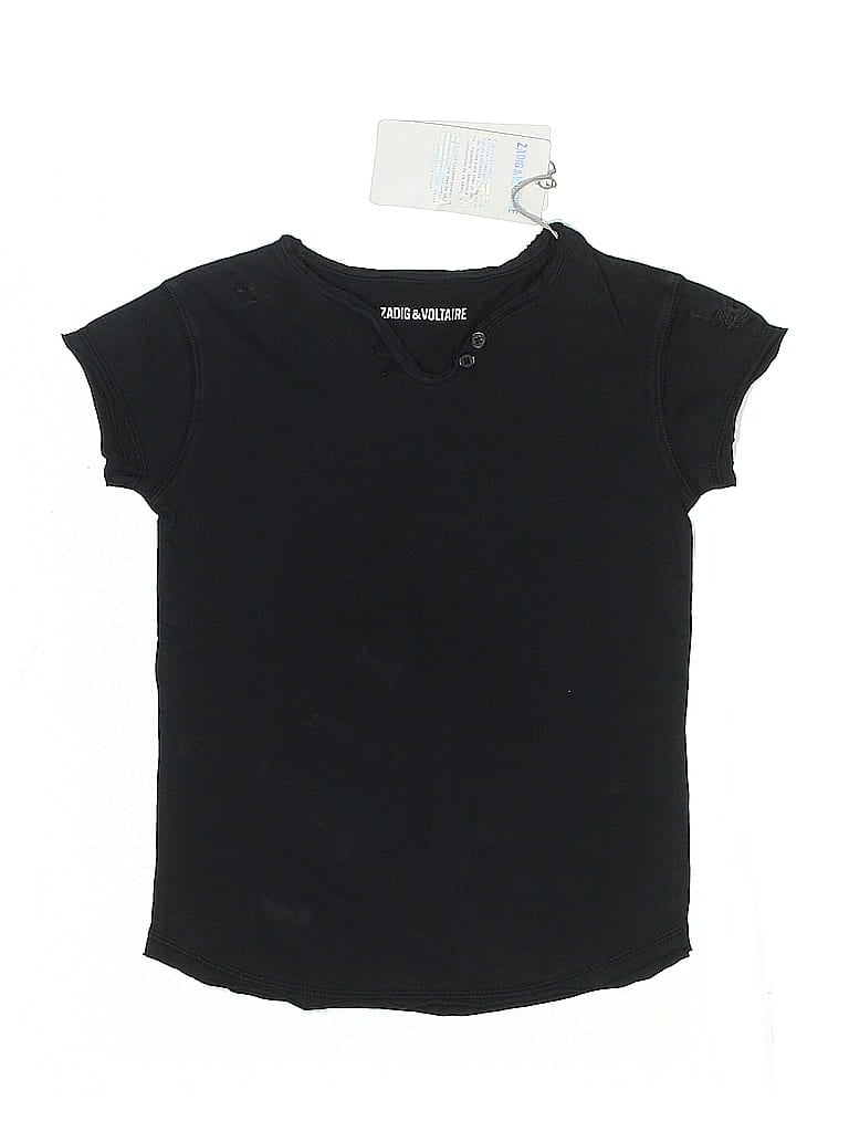 Pre-owned Zadig & Voltaire Kids' Sleeveless T-shirt In Black