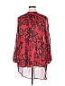 City Chic 100% Polyester Red 3/4 Sleeve Blouse Size 18 - photo 1