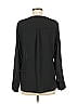 Express 100% Polyester Black Long Sleeve Blouse Size M - photo 2