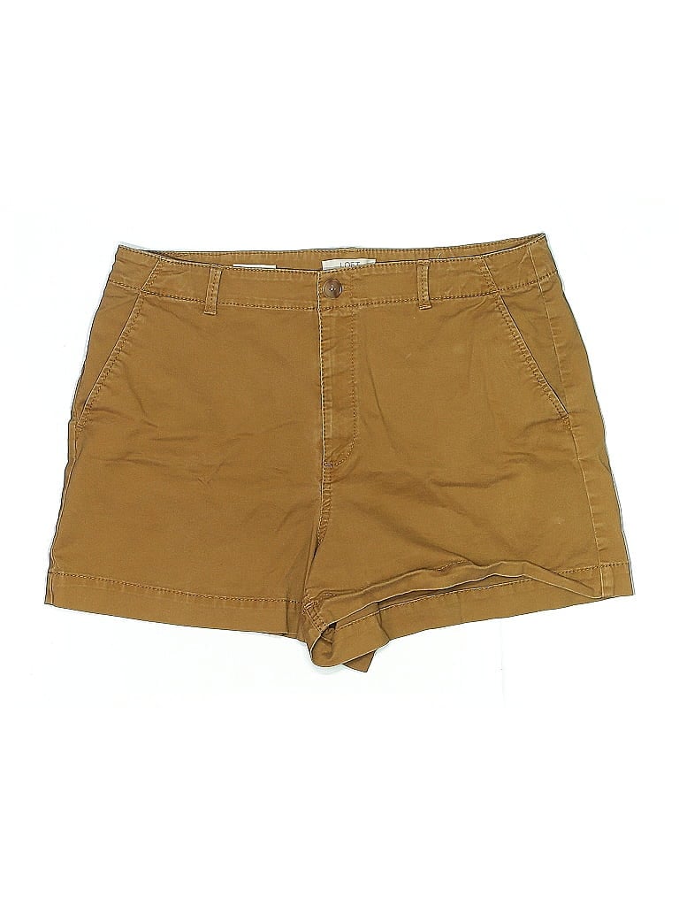 Pre-owned Ann Taylor Loft Khaki Shorts In Brown
