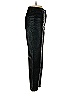 Inc Denim Metallic Black Casual Pants Size 4 - photo 4