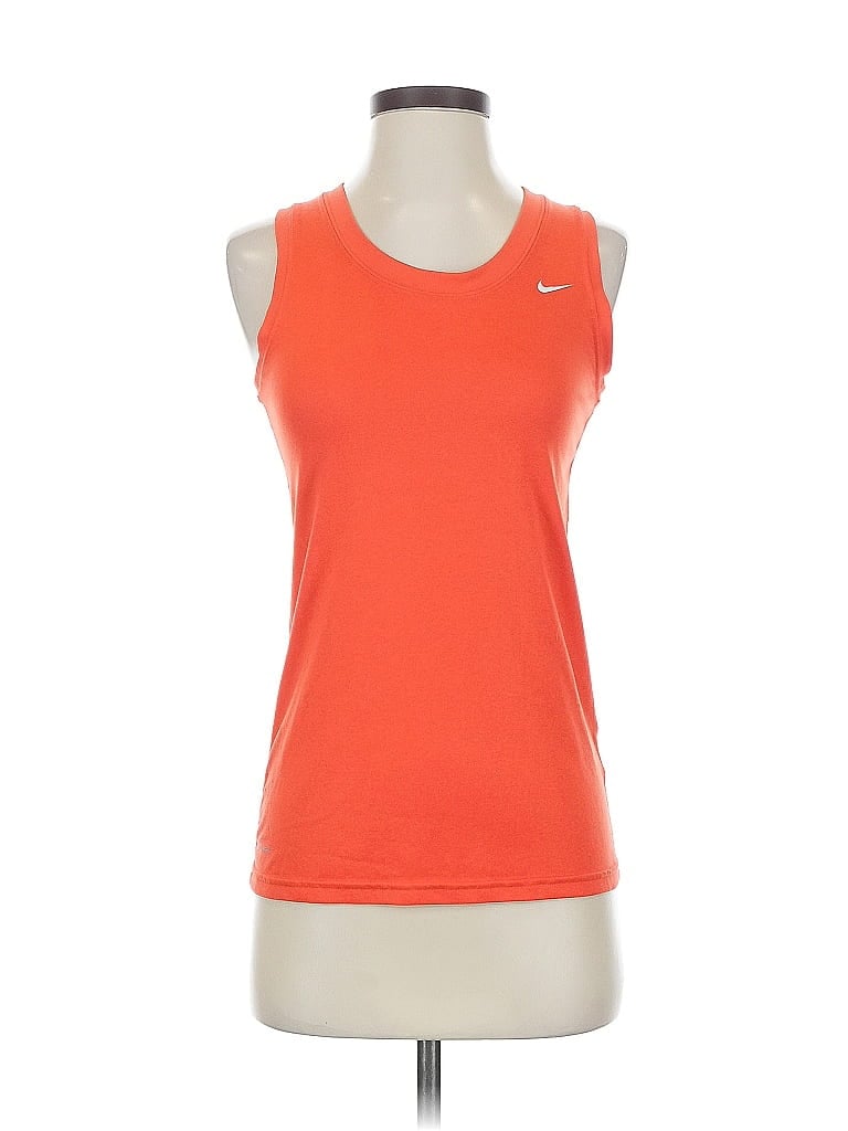 Pre-owned Nike Active Tank Top In Orange