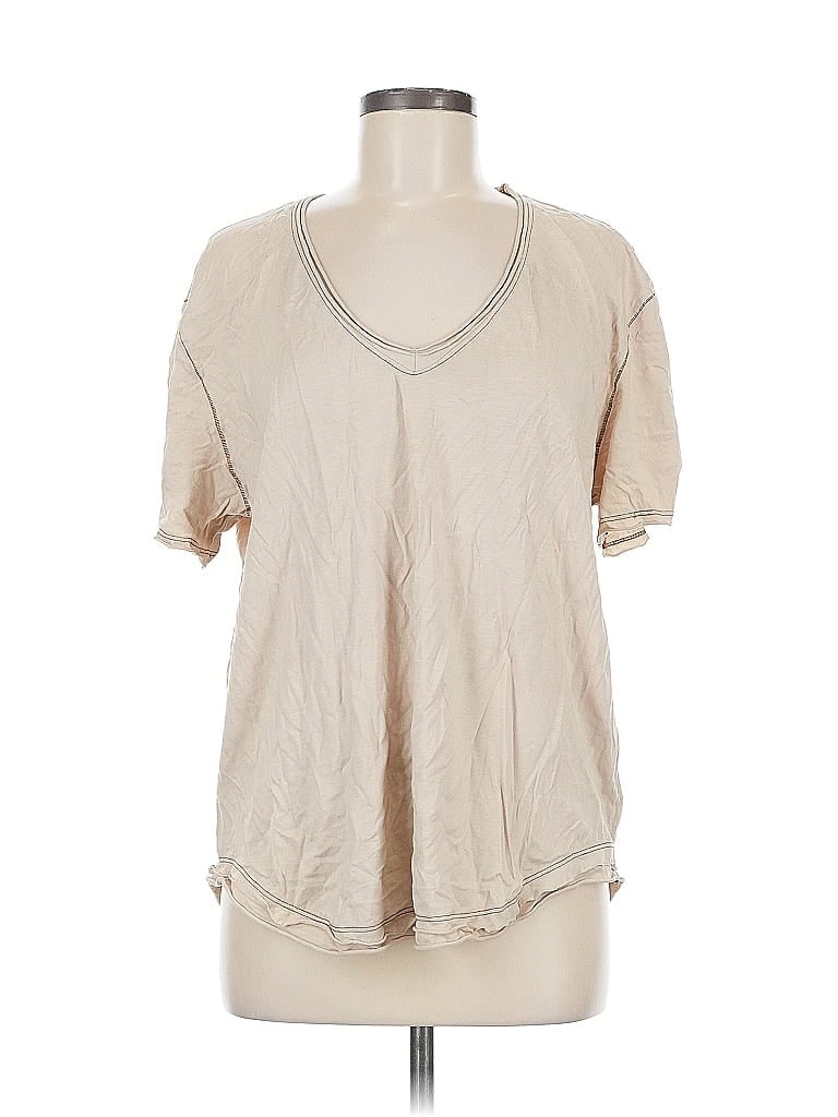 Pre-owned Project Social T Short Sleeve T-shirt In Brown