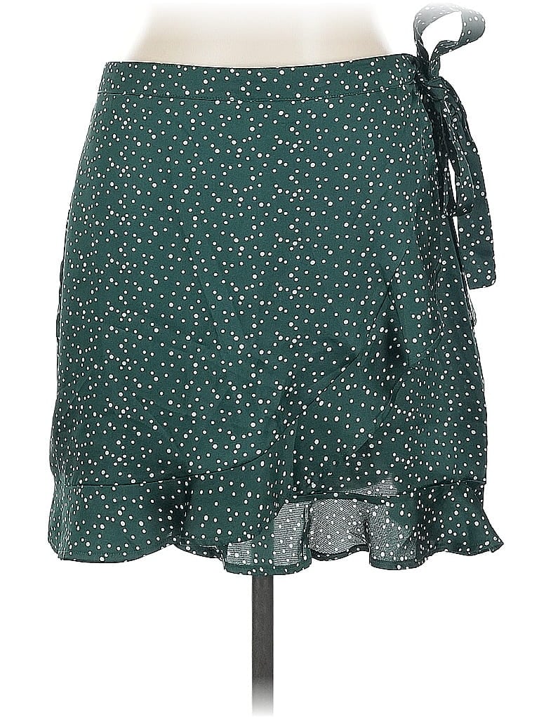 Click to view more detailed imagery on our partner's website Pre-owned Nasty Gal Inc. Casual Skirt In Green